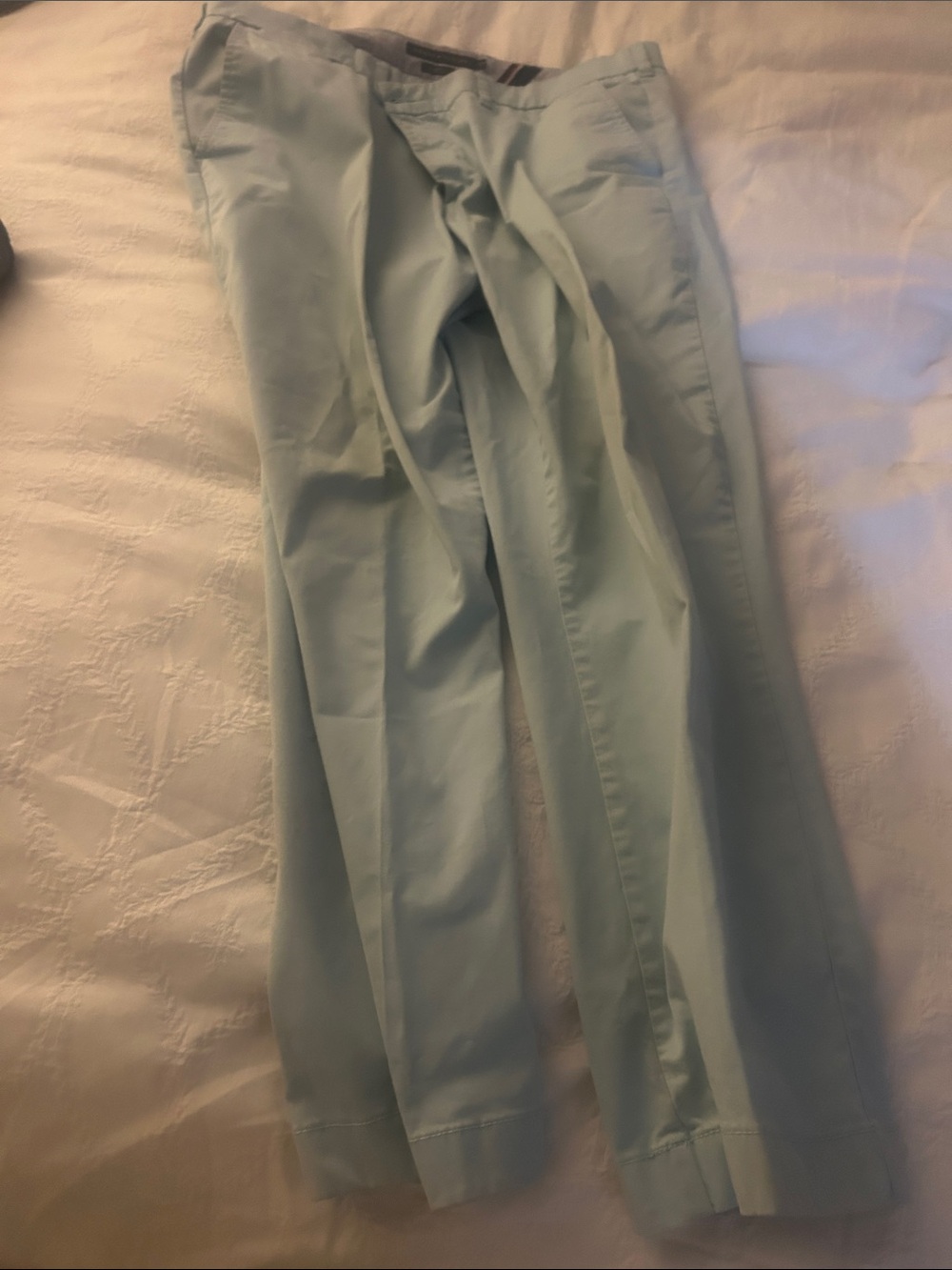 Tommy Hilfiger Light Seafoam Green Chinos